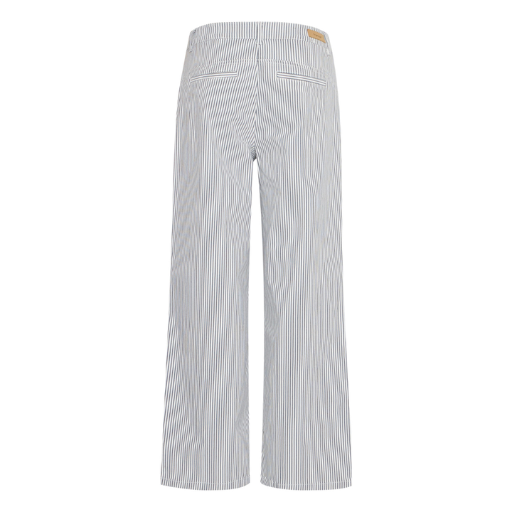Fransa FRENA TESSA PA 2 Bukser - BIRCH W. NAVY BLAZER STRIPE - Butik VIVI