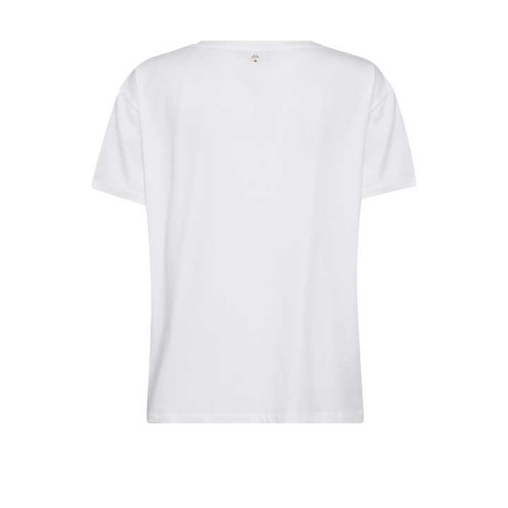 Mos Mosh MMJudd O-SS Tee T-Shirt - White - Butik VIVI