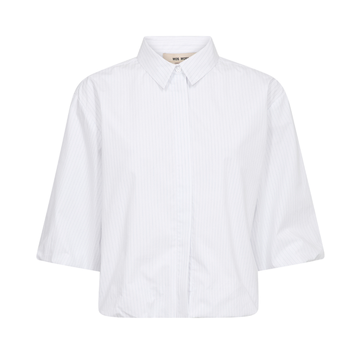 Mos Mosh MMMaxime Nylah Skjorte - Bright White