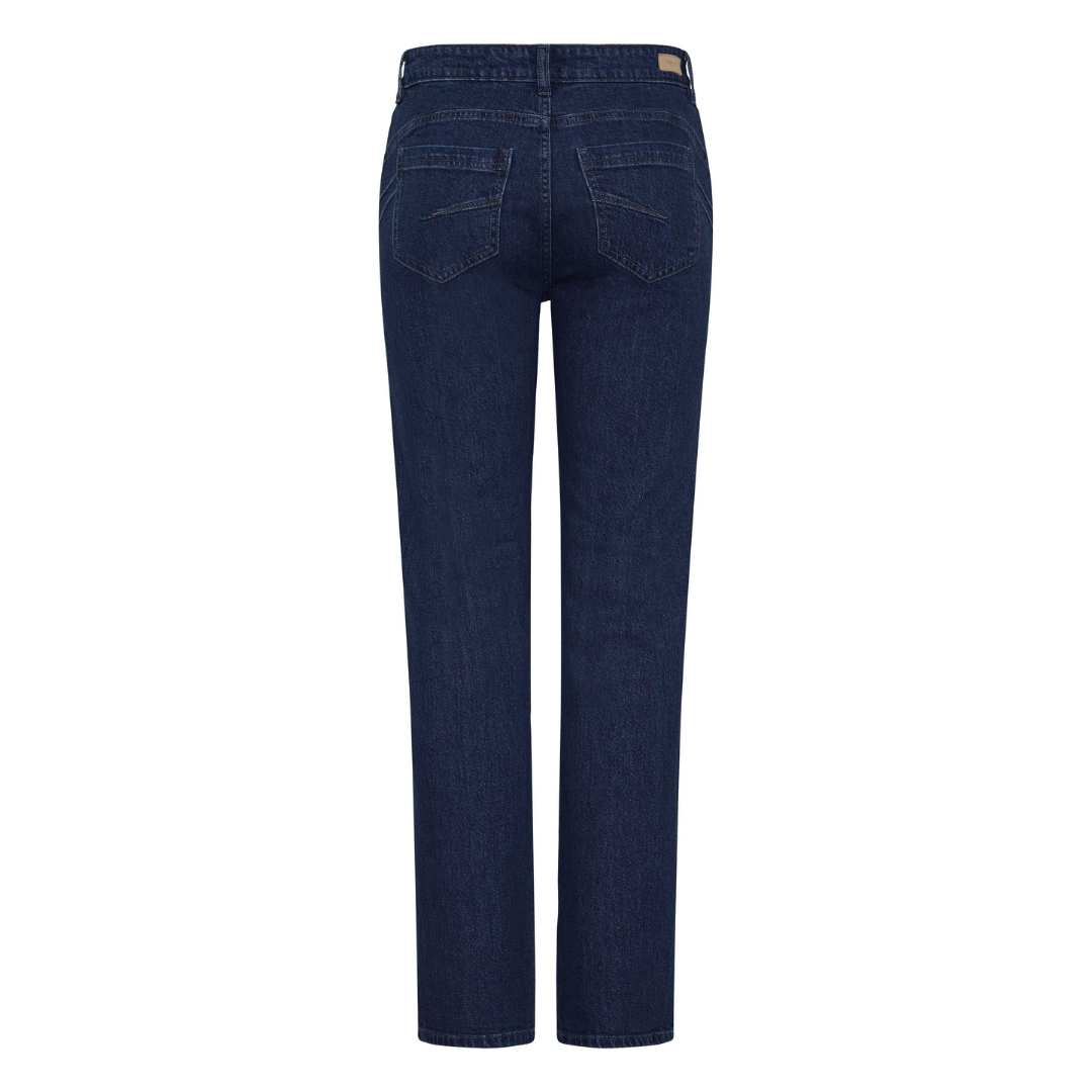 Fransa FRCELINA PAM JE 1 Jeans - Dark Blue Denim
