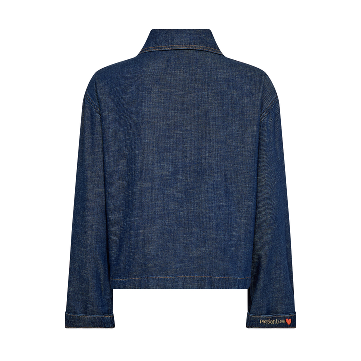Mos Mosh MMEyla Arge Jakke - Dark Blue - Butik VIVI