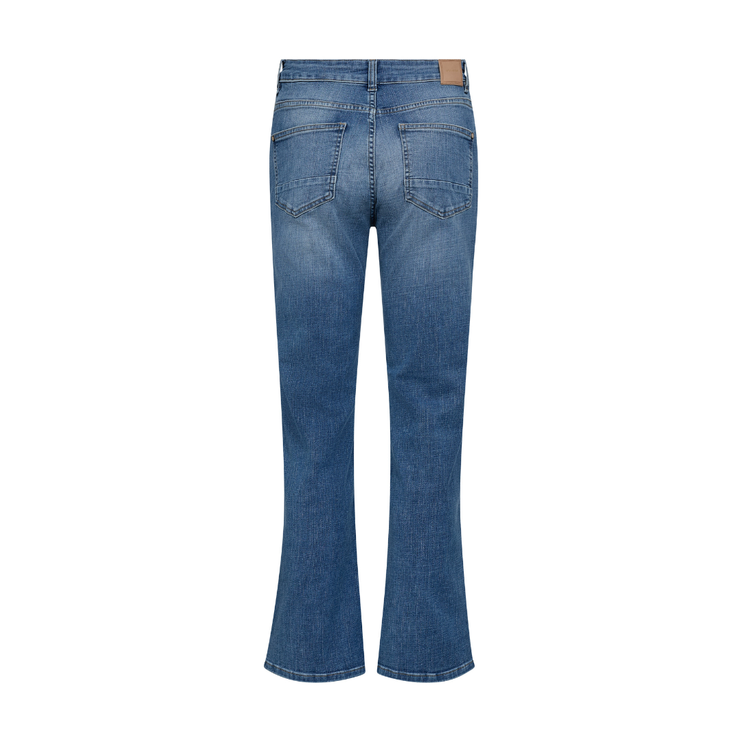 Mos Mosh MMCecilia Perla Jeans - Mid Blue, 30' - Butik VIVI