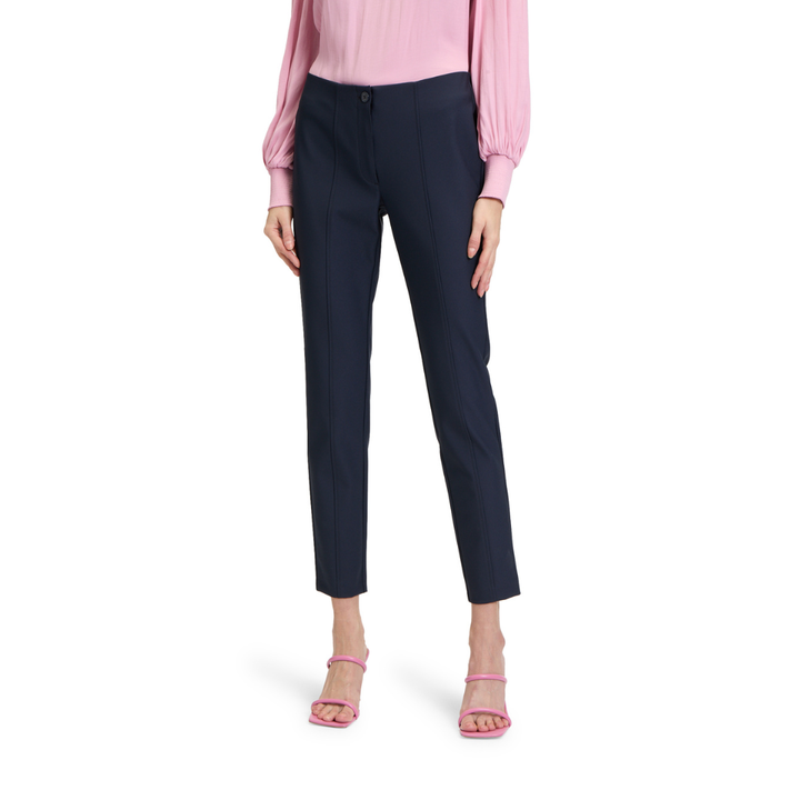 Betty Barclay Classic 7/8 Business Bukser - Dark Sky - Butik VIVI