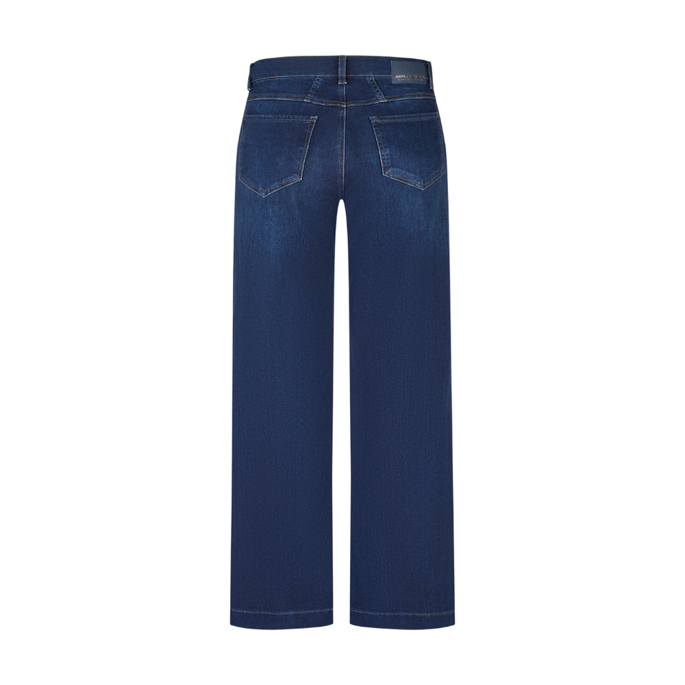 Anna Montana 6652 MILA WIDE FIT TORONTO Jeans - Ink Blue Used - Butik VIVI