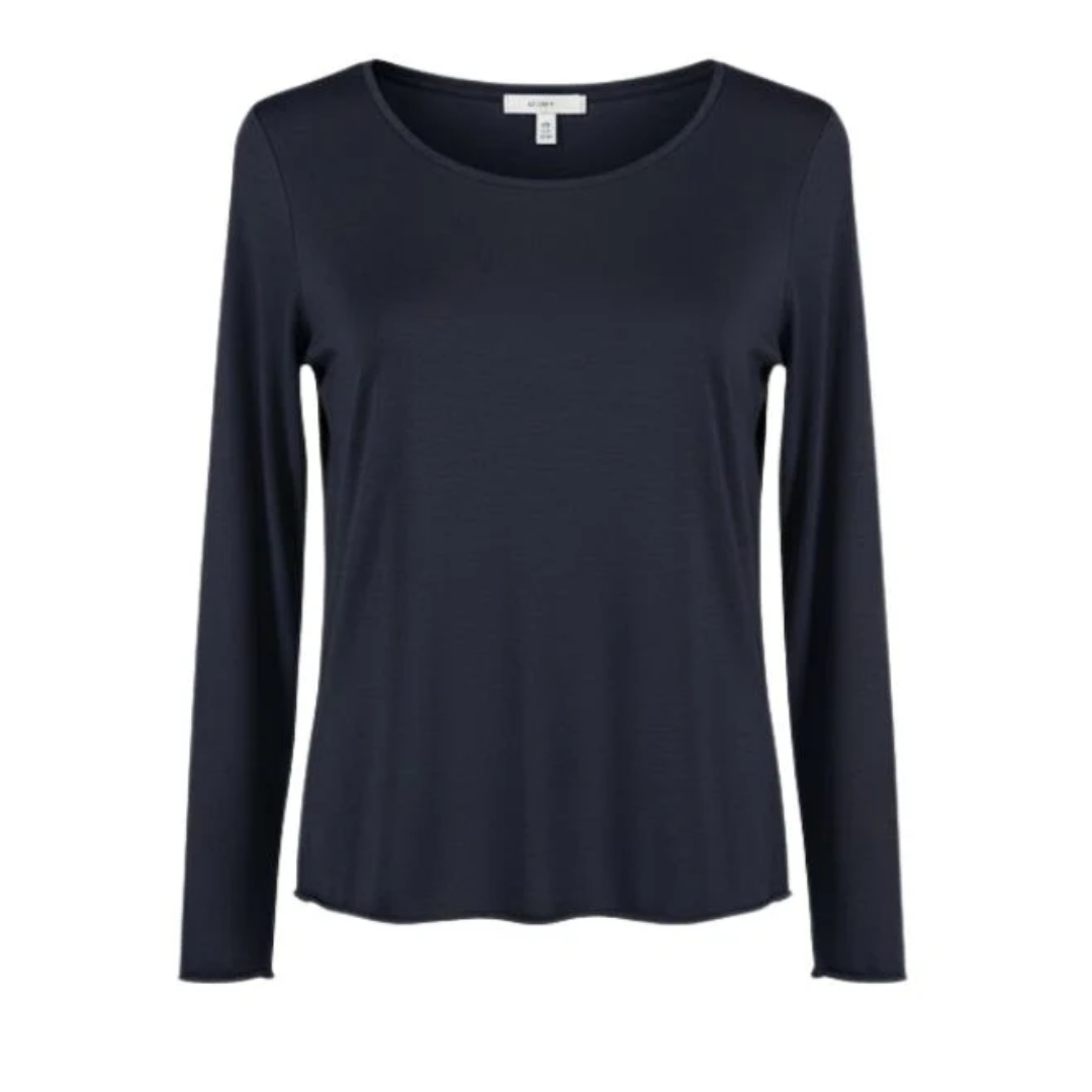 OM-HU Bello Bluse - Black