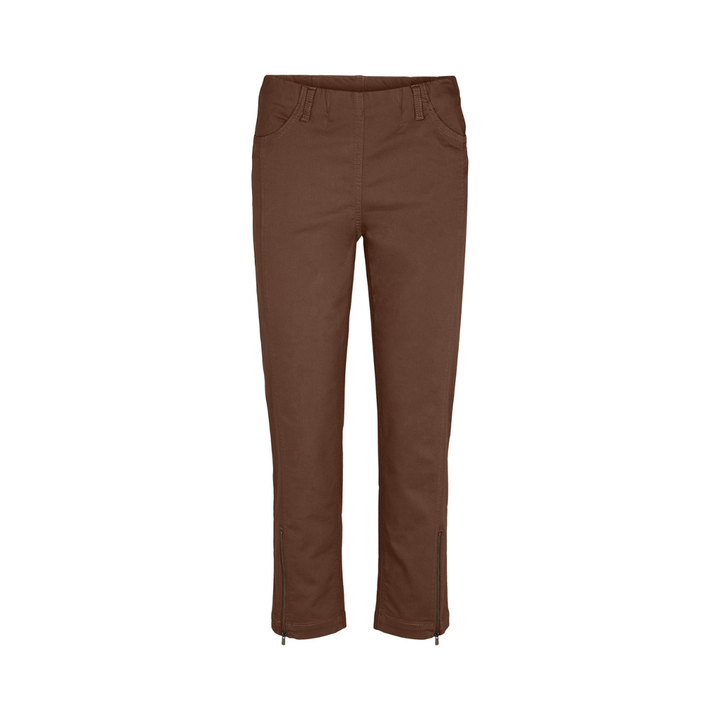 Laurie Piper Regular CL Bukser - Downtown Brown