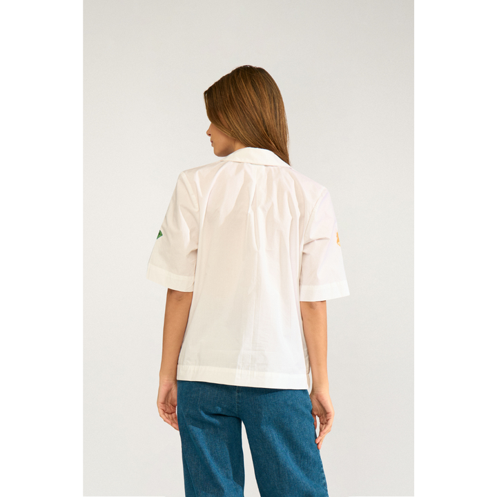 Nümph NUMAIA Skjorte - Bright White - Butik VIVI