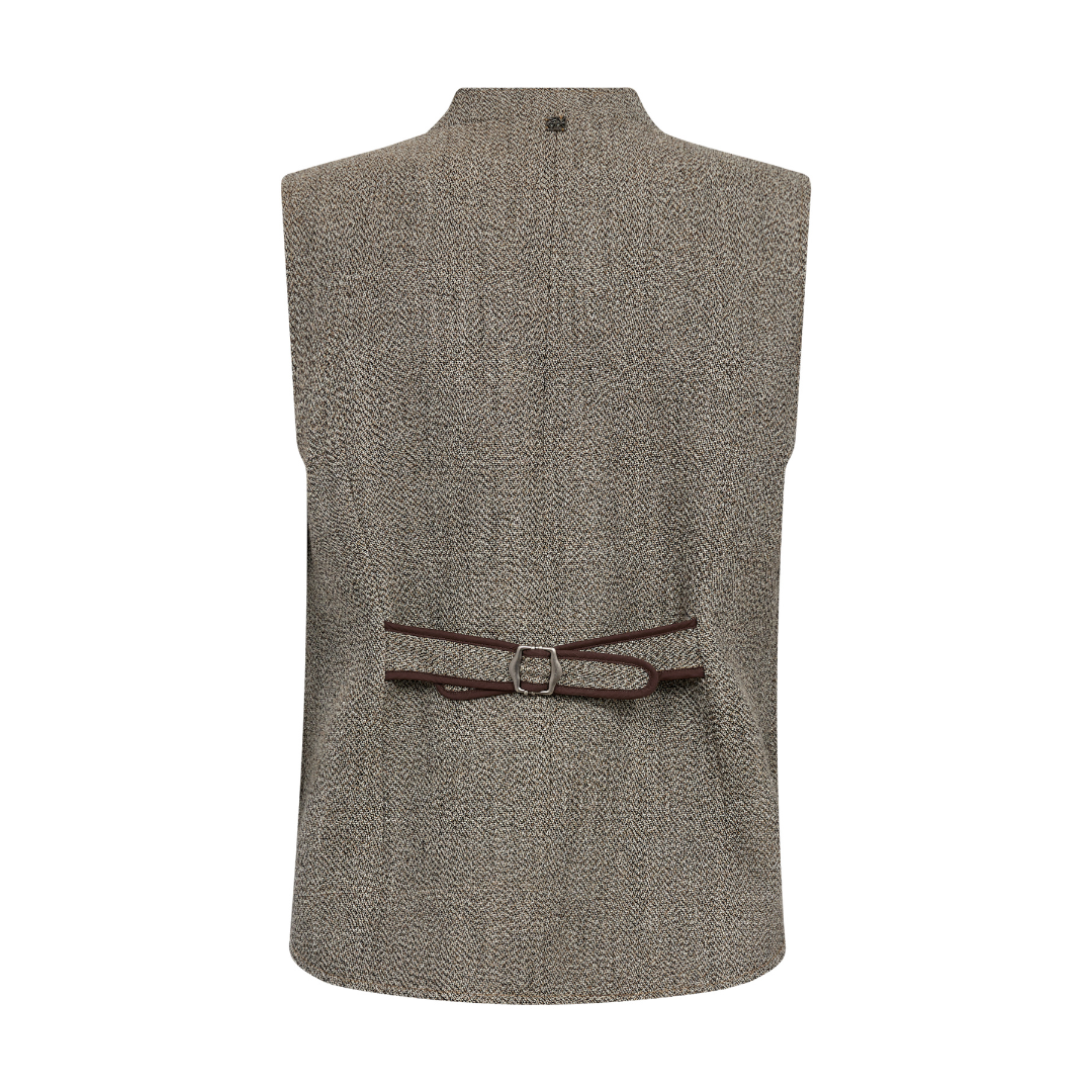 Mos Mosh MMAbigail Utah Vest - Dark Camel