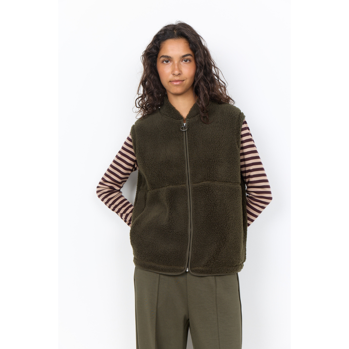 Soyaconcept SC-ONYX 3 Vest - Mørkegrøn