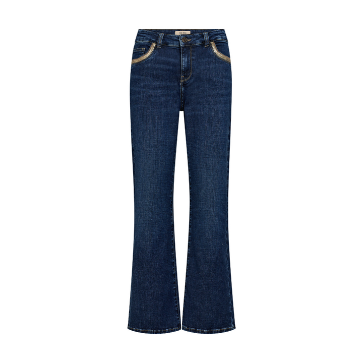 Mos Mosh MMCecilia Perla Jeans - Dark Blue, Ankle