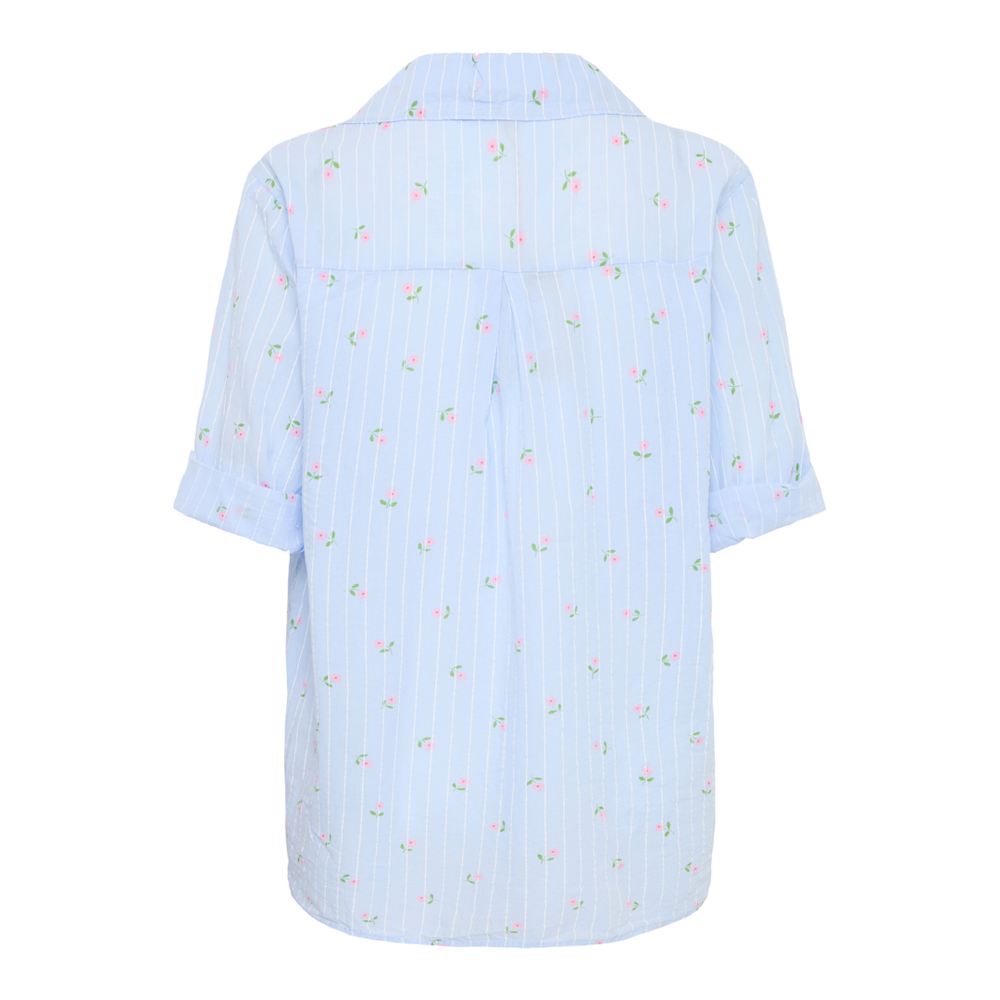 Fransa FRJULIETTA SH 1 Skjorte - Cashmere Blue Flower - Butik VIVI