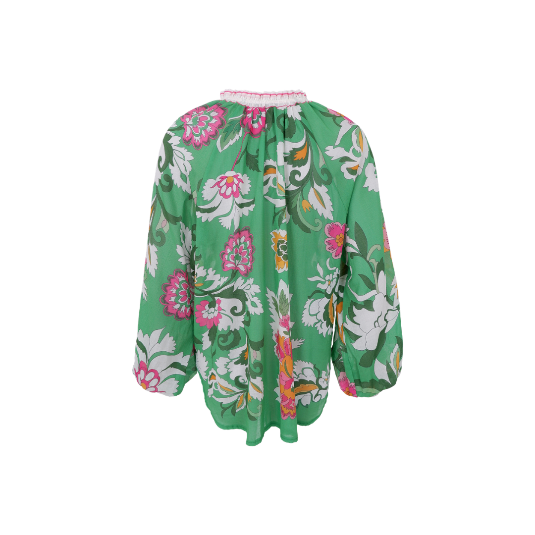 Black Colour BCELVIRA Bluse - Green - Butik VIVI