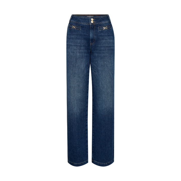 Mos Mosh MMCandia Peach Jeans - Dark Blue, Long