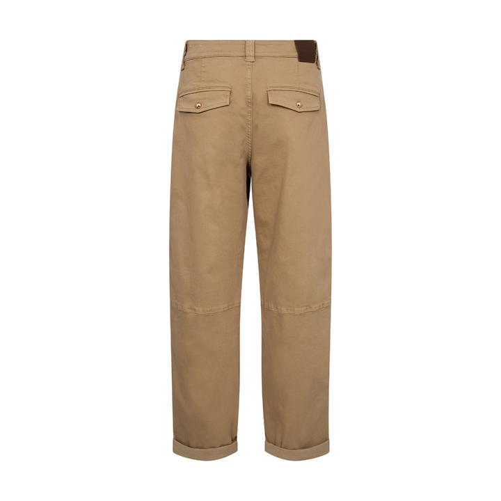 Mos Mosh MMAymen Len Bukser - Petrified Oak, Ankle - Butik VIVI