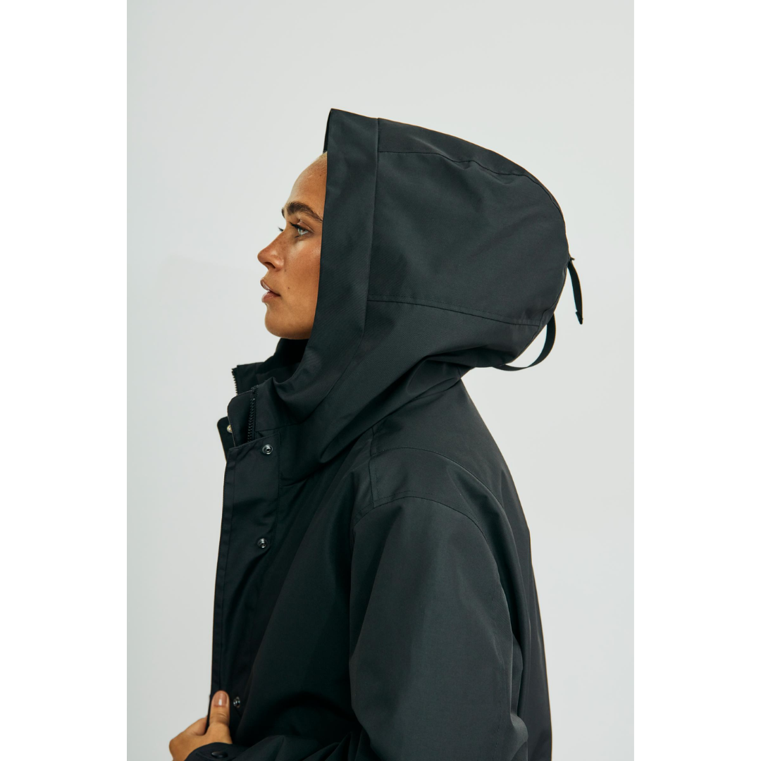 WithBlack WBLBrooklyn Function Parka Jakke - Black