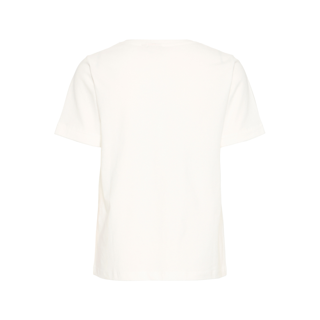 Fransa FRNEVEAH T-shirt 1 - blanc de blanc mix