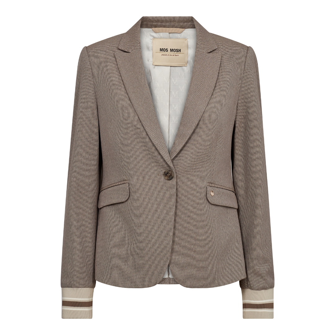 Mos Mosh Blake Karlie Blazer - Chocolate Chip - Butik VIVI