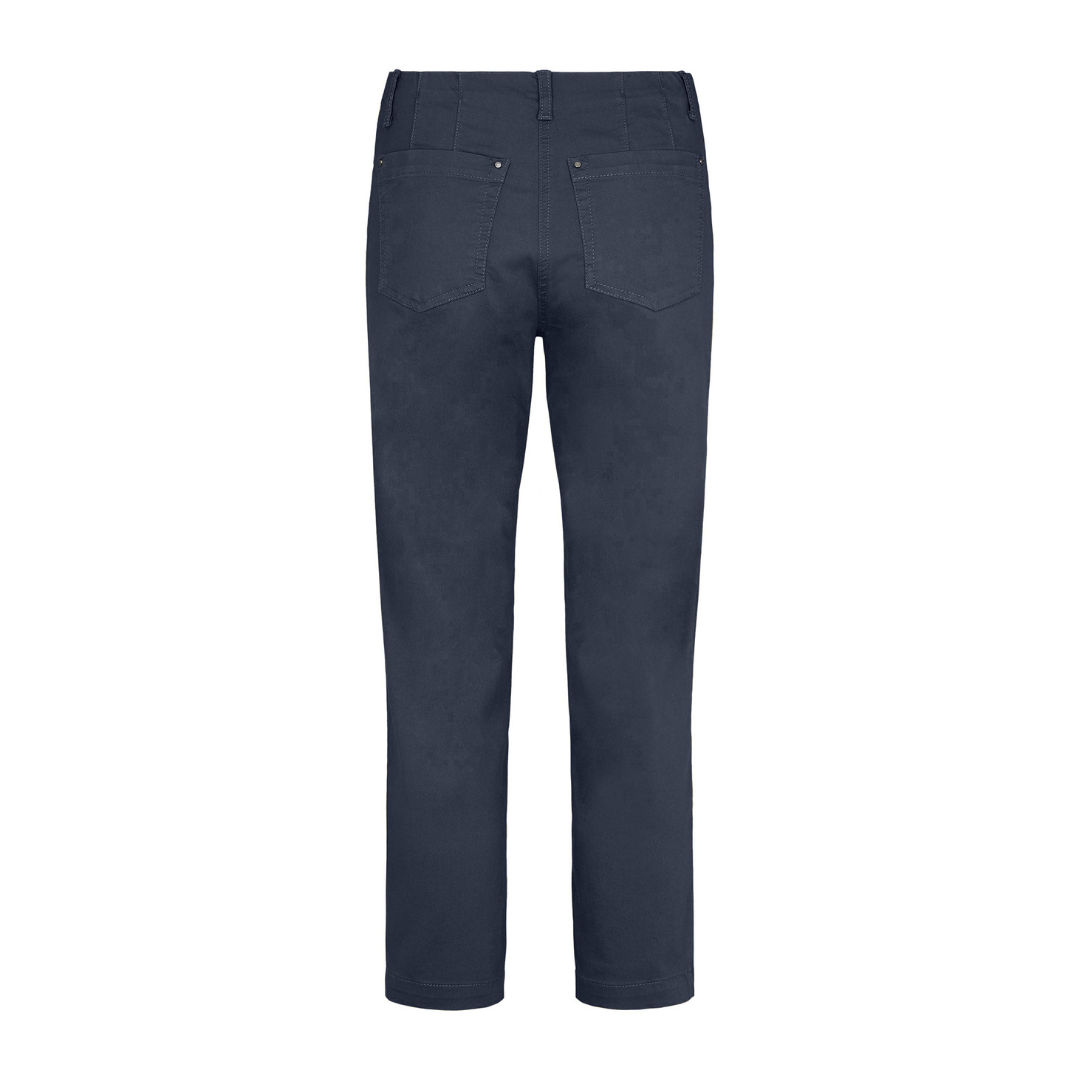 Laurie Piper Regular Cropped Bukser - Navy