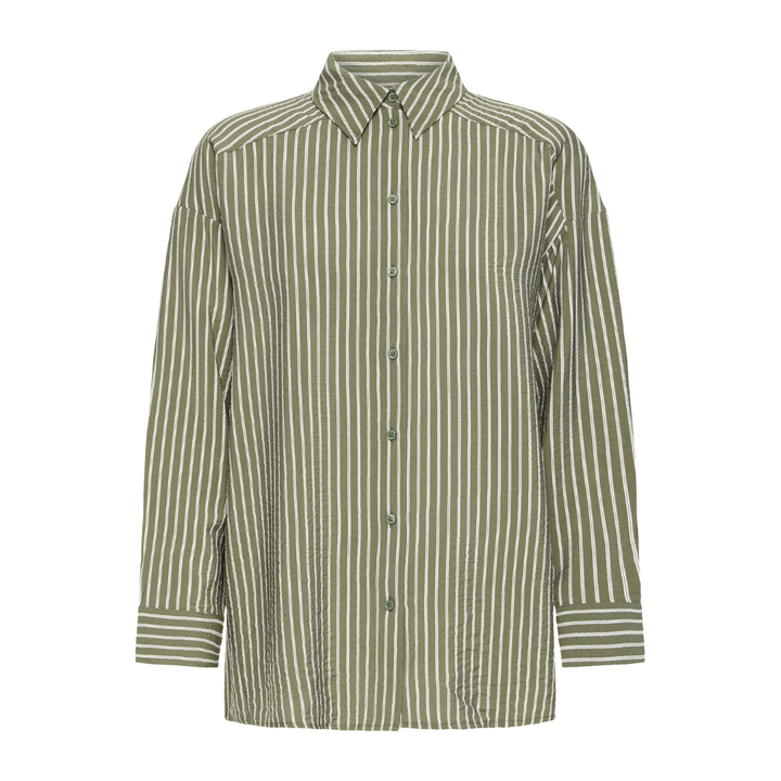 Fransa FRHION SH 1 Skjorte - Dusty Olive Mix
