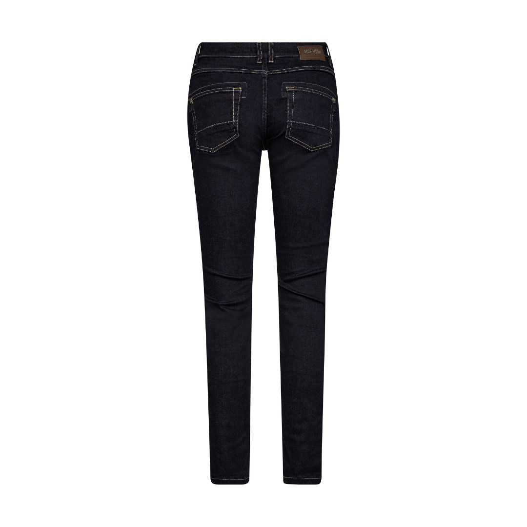 Mos Mosh MMCarla Naomi Hybrid Jeans - Dark Blue