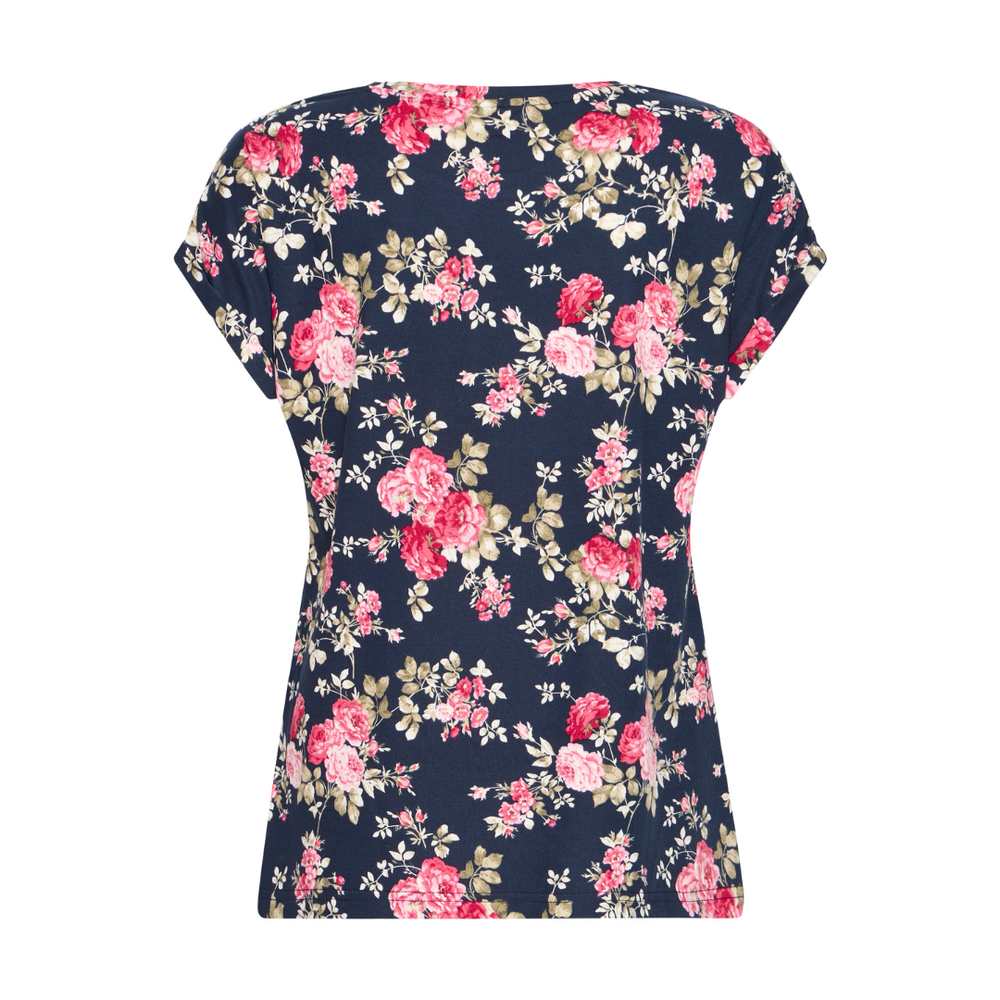 Fransa FRSEEN TEE 1 T-Shirt - navy blazer very berry - Butik VIVI