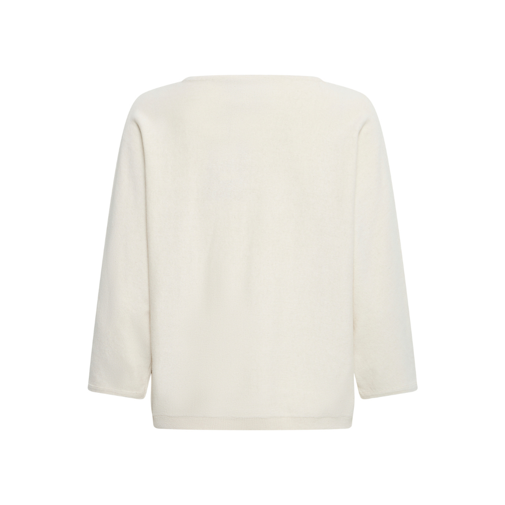 Fransa FRSINJA PU 5 Strik - Whisper White - Butik VIVI