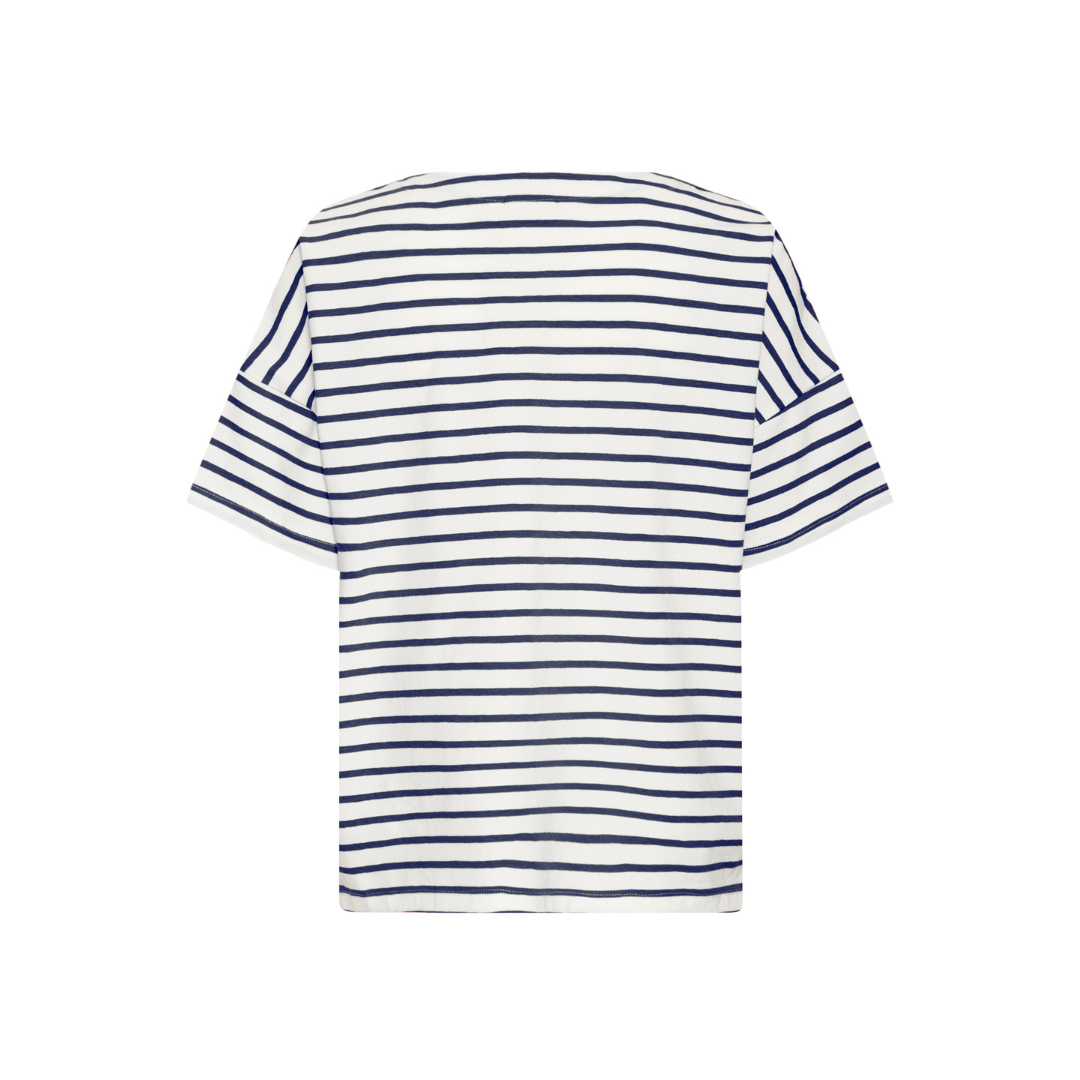 Fransa FRSIVA T-shirt 7 - navy blazer mix