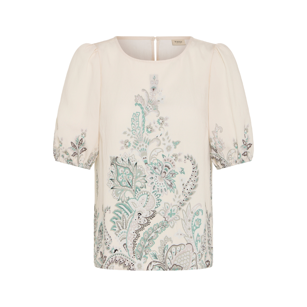 Fransa FRADARA BL 4 Bluse - Desert Sage Paisley - Butik VIVI