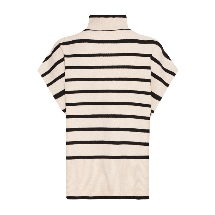 Fransa FRBITTE Poncho 1 - limestone melange mix