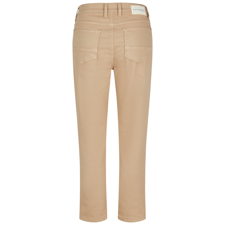 Anna Montana Angelika Slim Fit 7/8 Porto Bukser - Sand - Butik VIVI