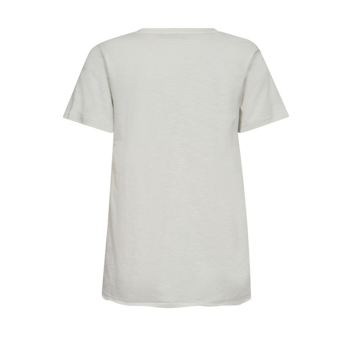 Mos Mosh MMNadine O-SS Deco T-Shirt - Ecru