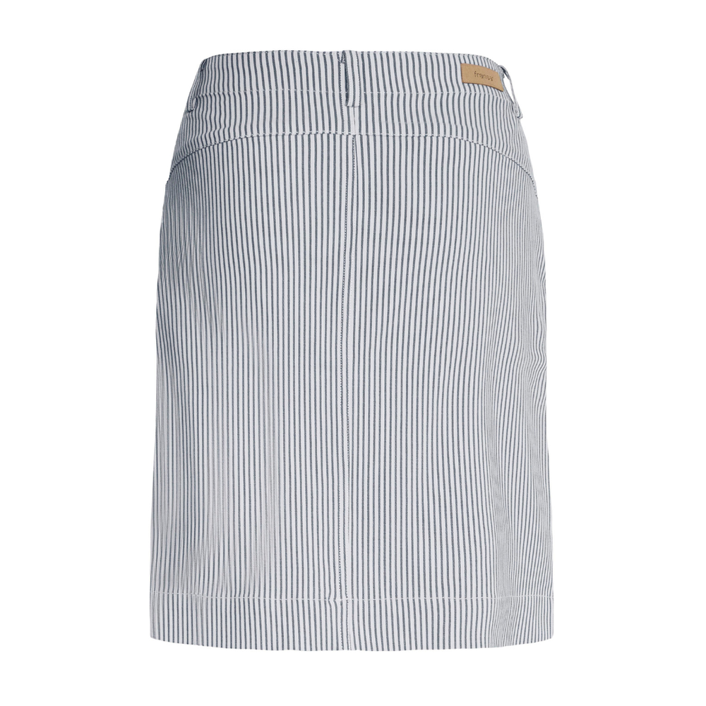 Fransa FRENA SK 3 Nederdel - Navy Stripe - Butik VIVI