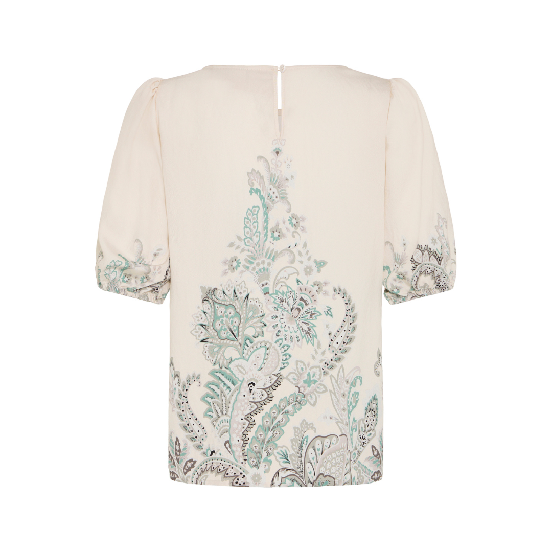 Fransa FRADARA BL 4 Bluse - Desert Sage Paisley - Butik VIVI