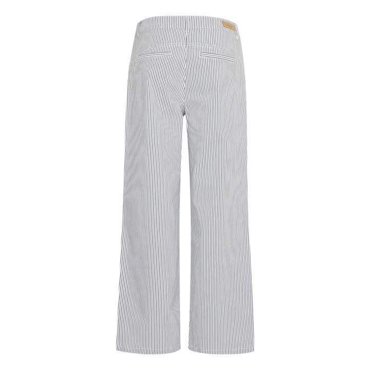 Fransa FRENA TESSA PA 2 Bukser - birch w. navy blazer stripe