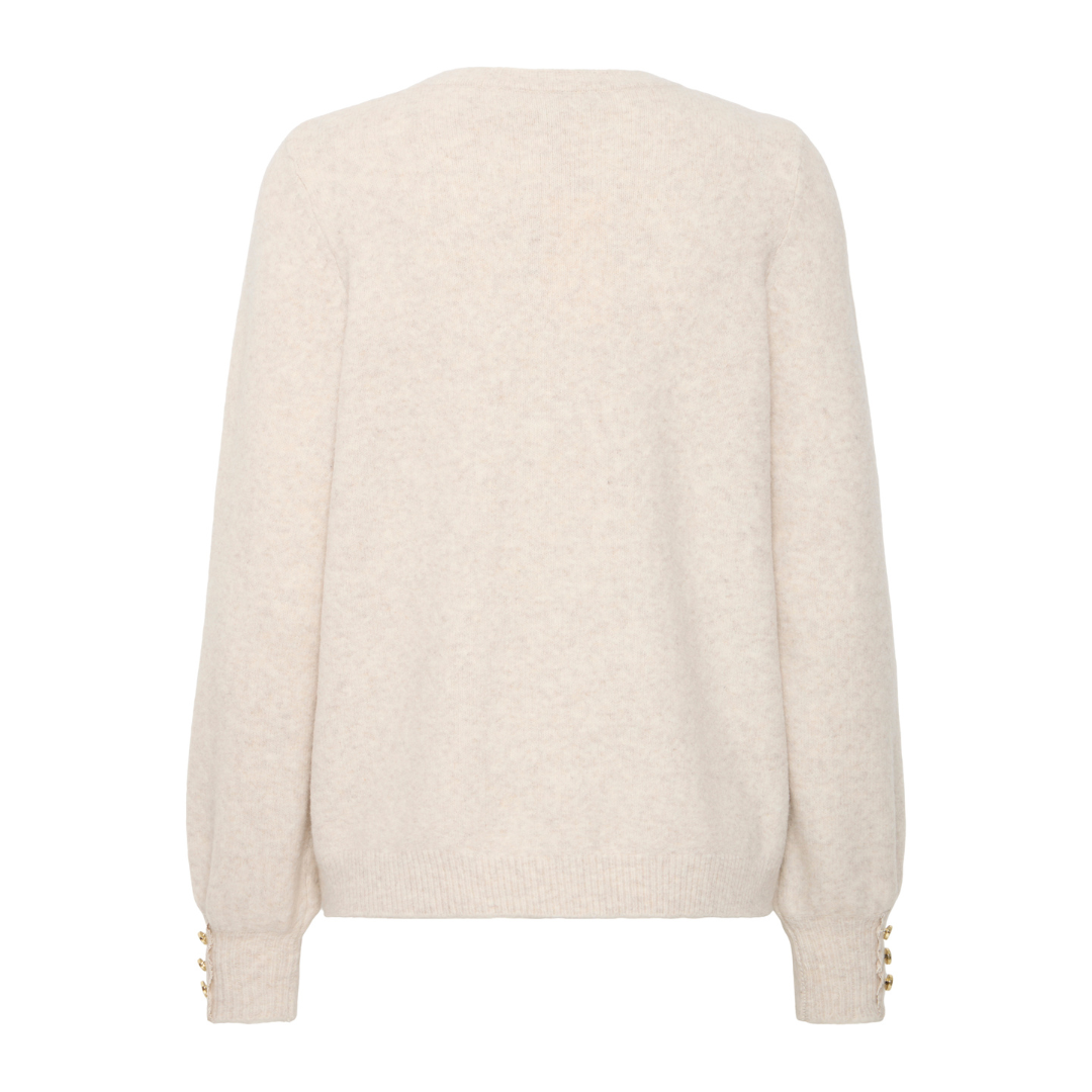 Fransa  FRELLEN Pullover 2 - oatmeal melange