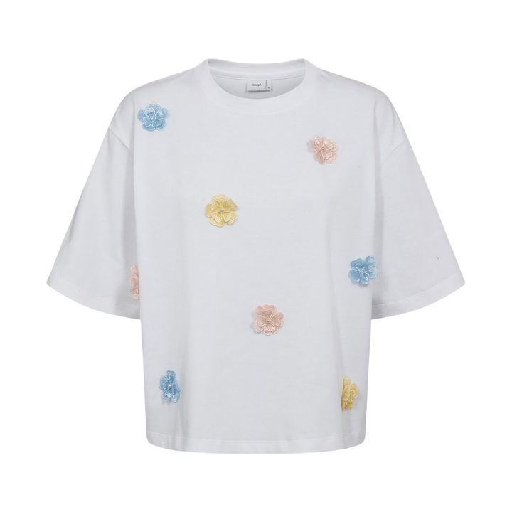 Nümph NUFLEURA LONG T-Shirt - Skyway - Butik VIVI