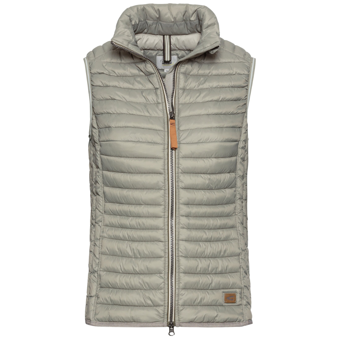 Camel Active Quilted Vest - Sage
