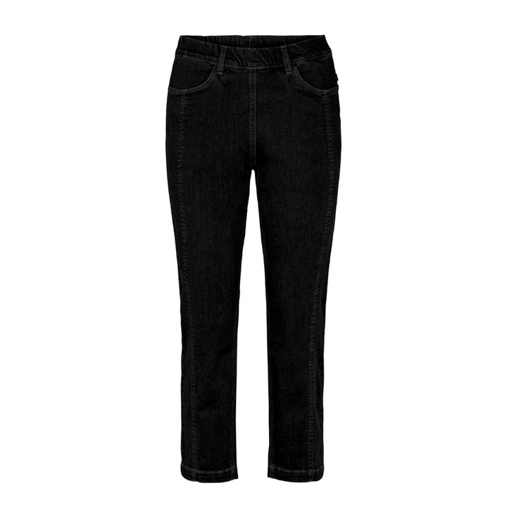 Laurie Piper Pure Regular Cropped - Black Denim
