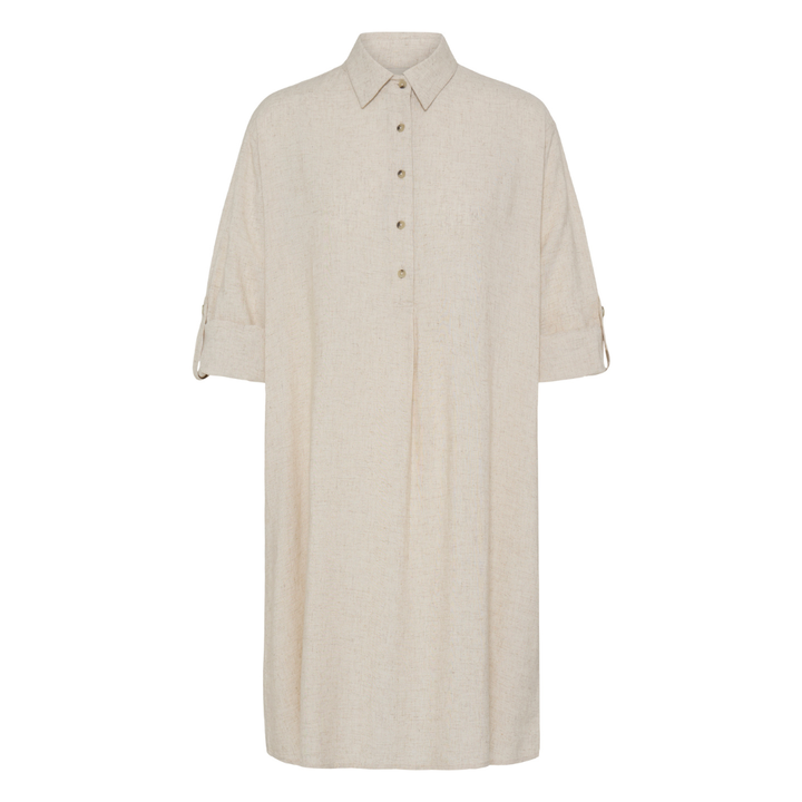 Fransa FRJETT DR 1 Kjole - Undyed Unbleached / Grey - Butik VIVI