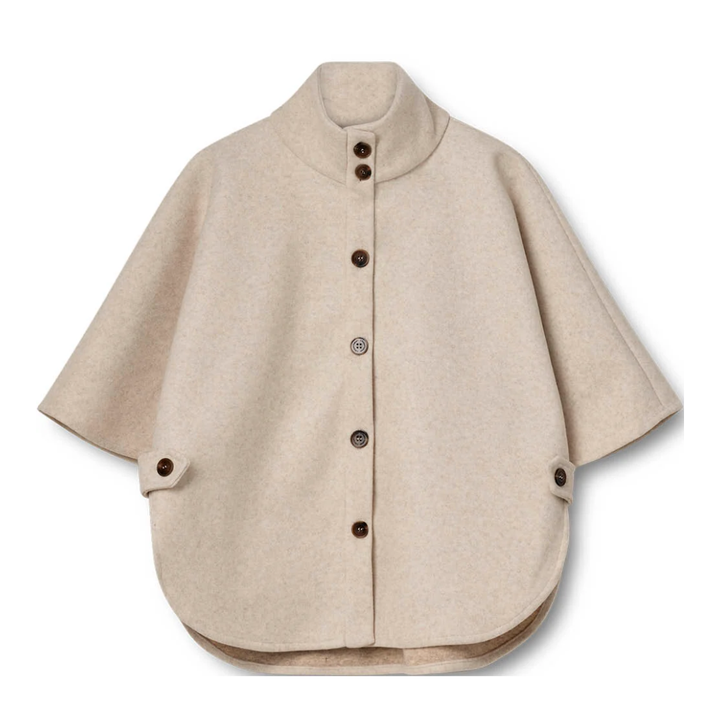 Kopenhaken KPHISLA Poncho Jakke - Birch - Butik VIVI