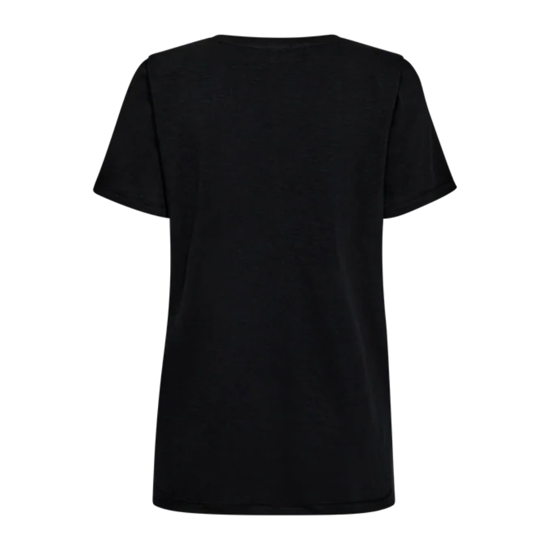 Mos Mosh MMNadine O-SS Deco T-Shirt - Black