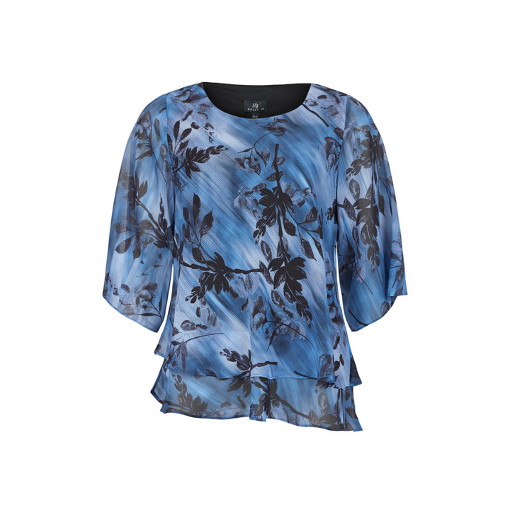 Molly Jo 7491 Bluse - Blå