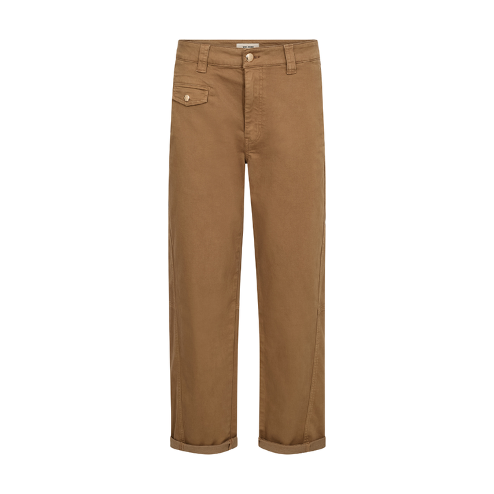 Mos Mosh MMAymen Len Bukser - Dark Camel, Ankle