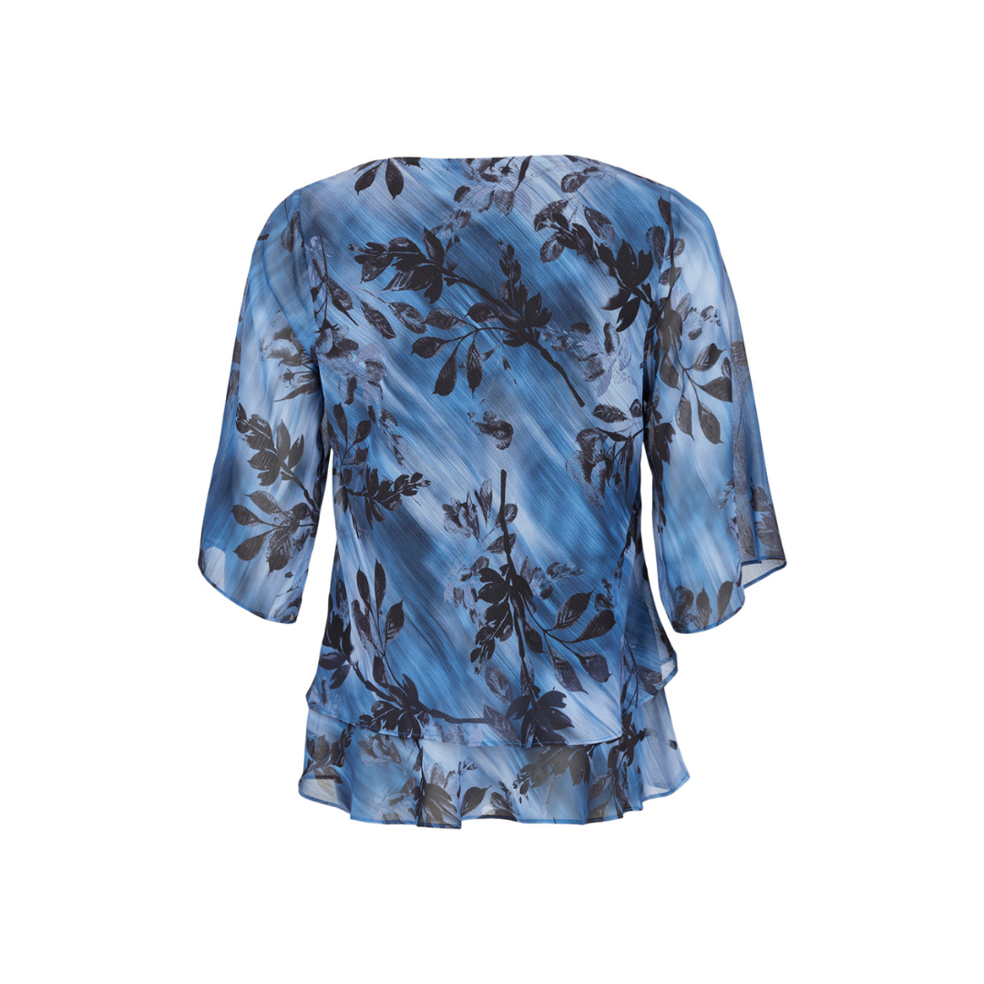 Molly Jo 7491 Bluse - Blå