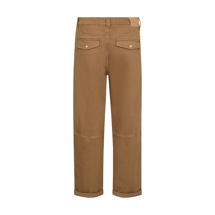 Mos Mosh MMAymen Len Bukser - Dark Camel, Ankle