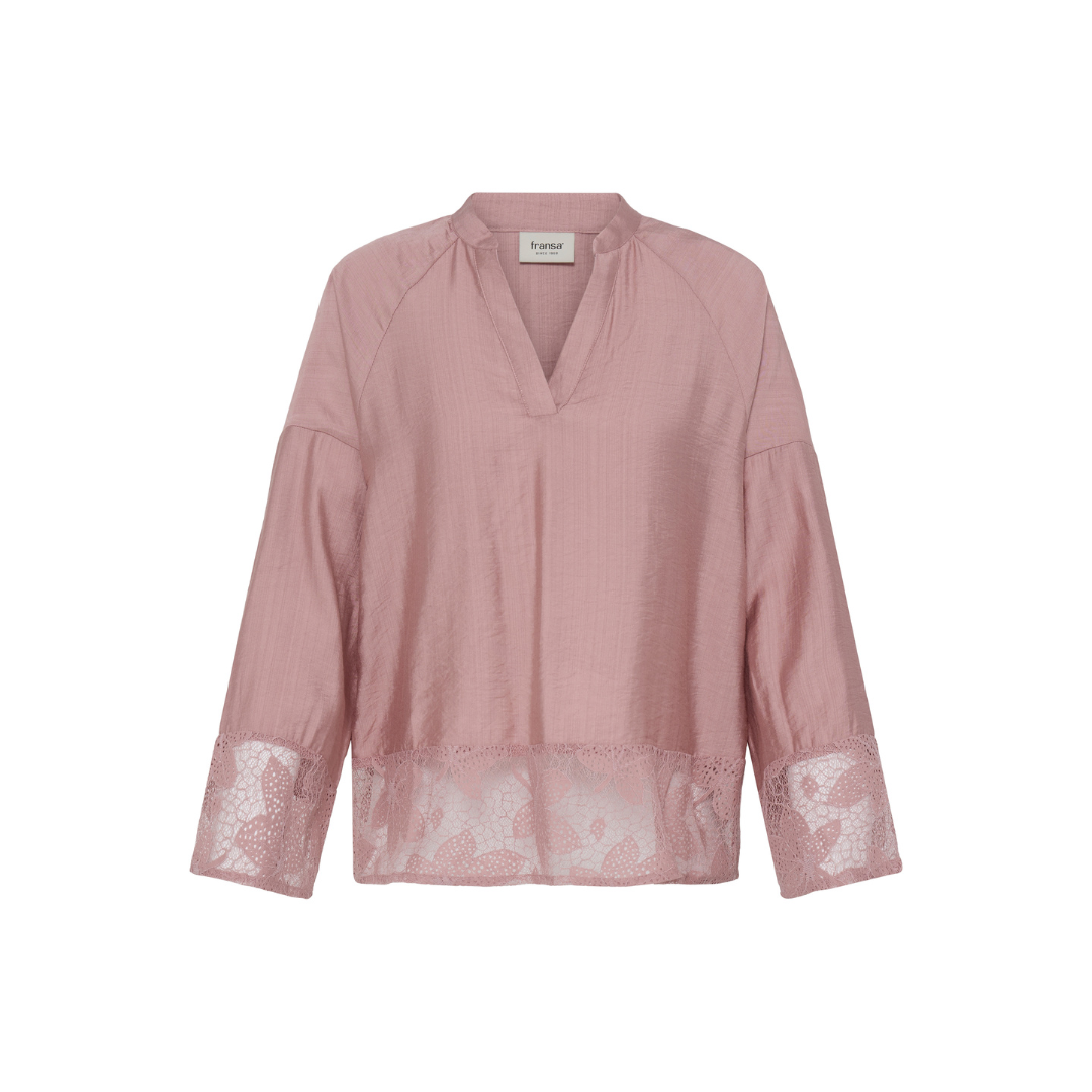 Fransa FRMINNAS LS langærmet Bluse - Lotus