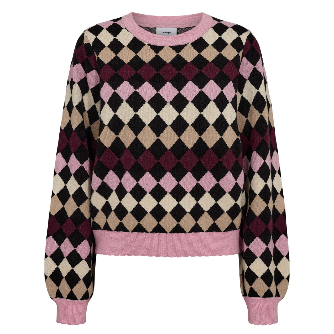 Nümph Nulina Pullover Strik - Caviar - Butik VIVI