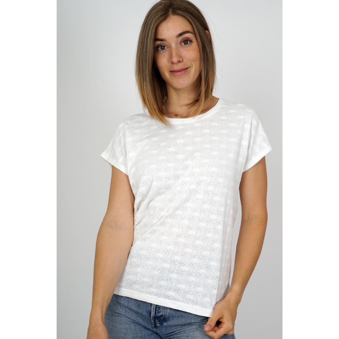 MXO Round Neck T-shirt - Hvid