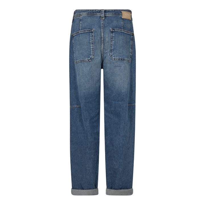 Mos Mosh Aymen Kyoto Jeans - Mid Blue