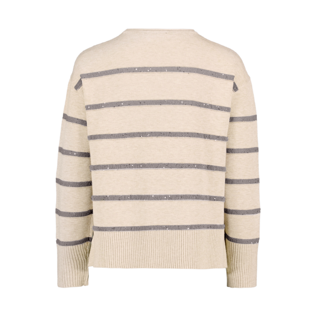 Betty Barclay Knit Jumper Pullover Strik - Patch Taupe/Grey